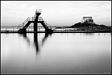 St Malo la piscine de la plage Bon Secours